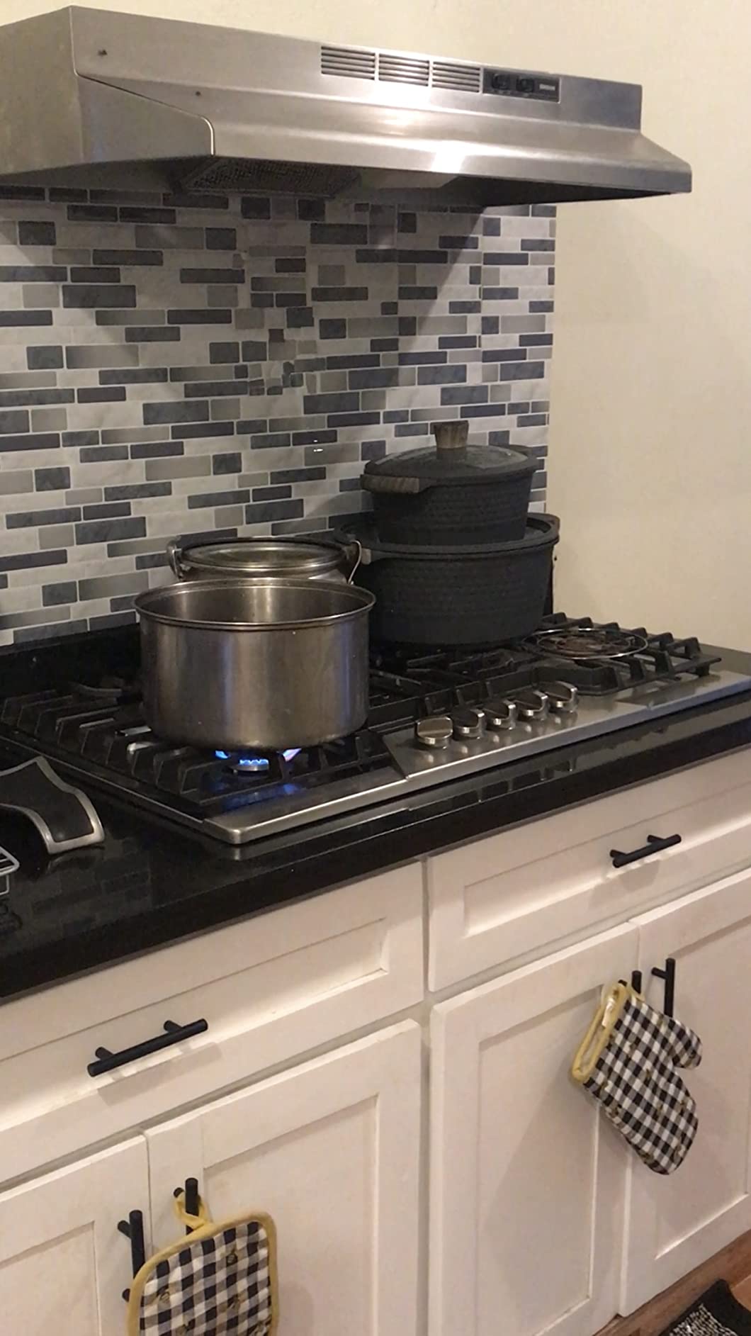 GASLAND 30 Inch Gas Cooktop with 5 Italy Burners, Cast Iron Grate customer photo 2