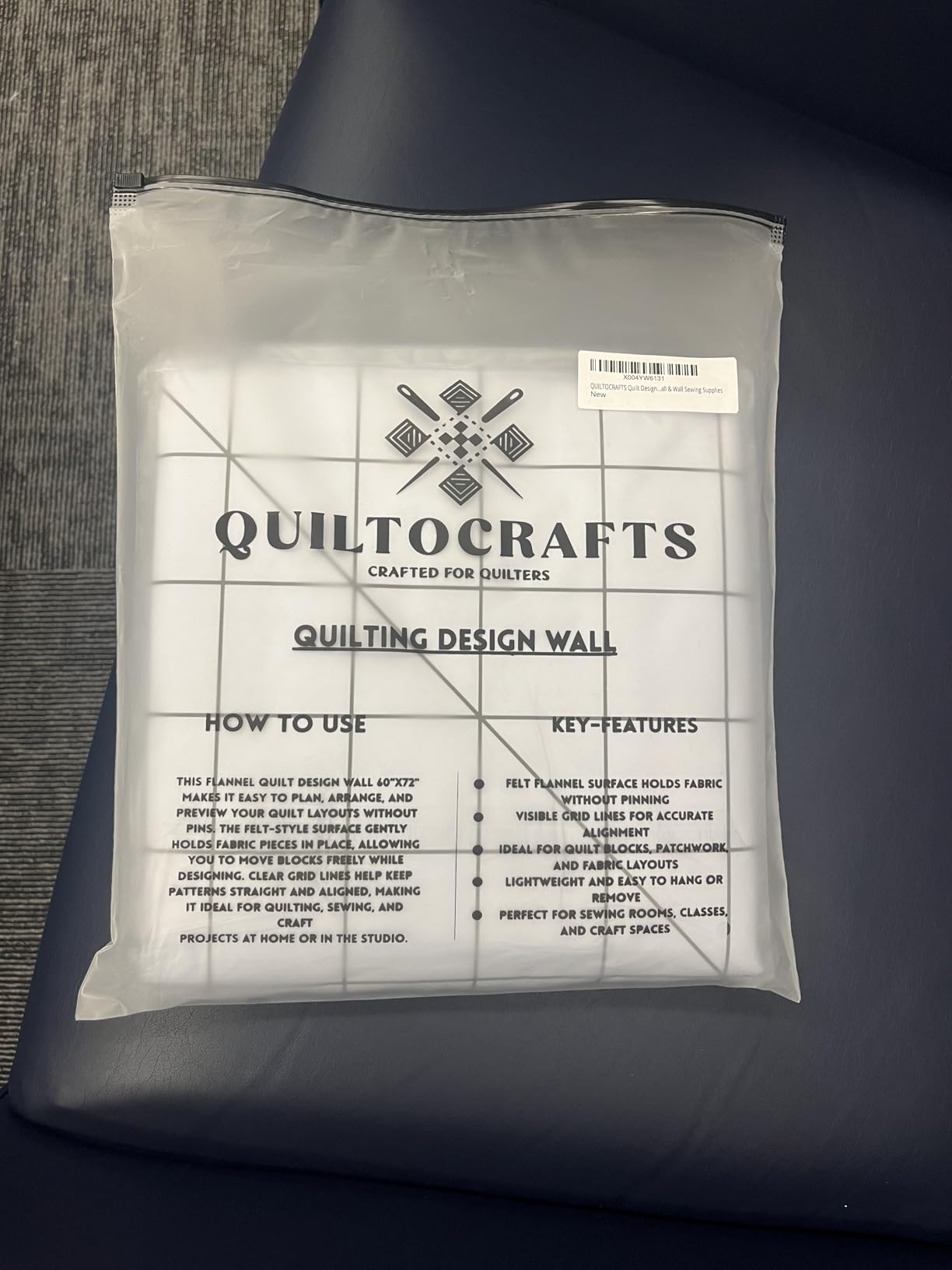 Quilt Design Wall Fabric 60
