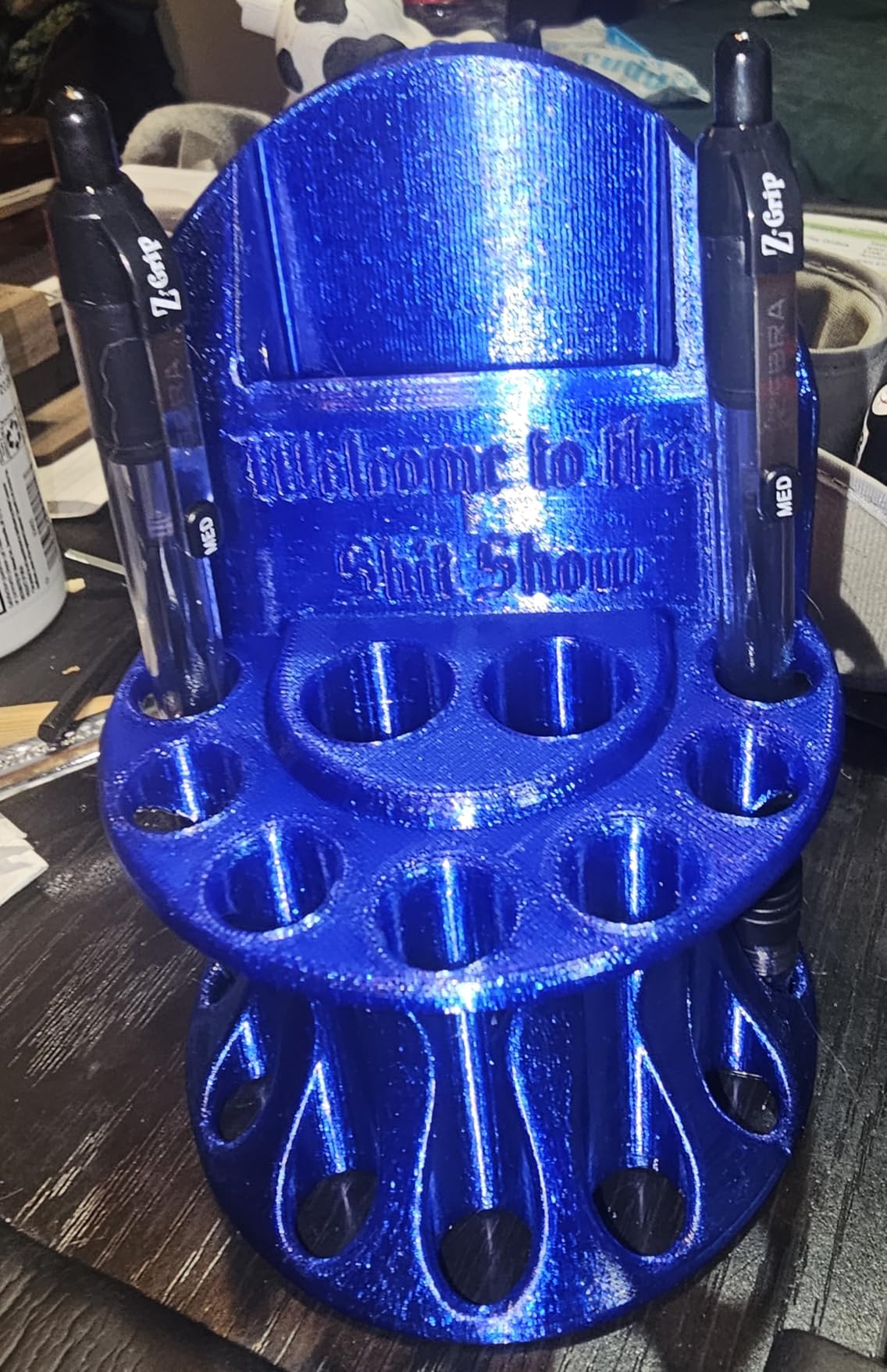 ANYCUBIC PETG-CF Carbon Fiber 3D Printer Filament 1.75mm, 1KG, Indigo Blue customer photo 2