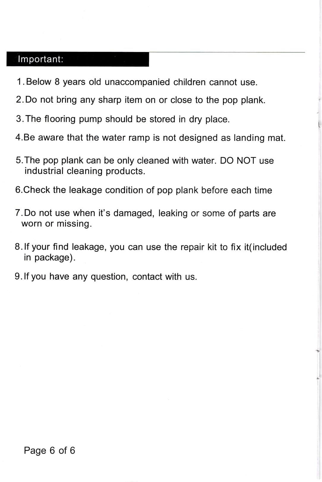 SPECRAFT 6/7/8/10/12 FT Inflatable Floating Dock, Non-Slip | Air Dock Platform Floating Island Raft with D-ring for Pool, Lake, Beach, Ocean customer photo 1