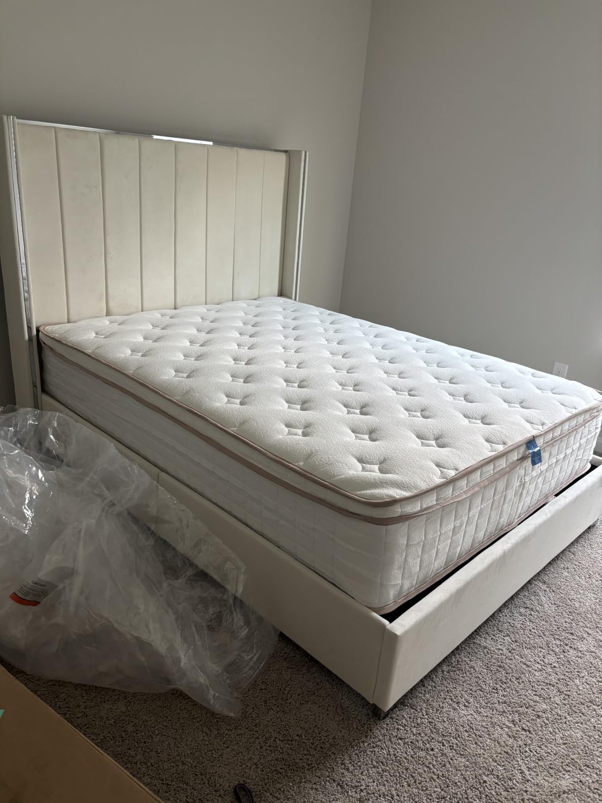 Profus Twin Mattress for Kids, 6 Inch Twin Mattress with Pocket Coils, Memory Foam Mattress for All Night Sleep & Pressure Relief, Certified Safe Foams & Fabric, Fiberglass Free Mattress in A Box customer photo 2