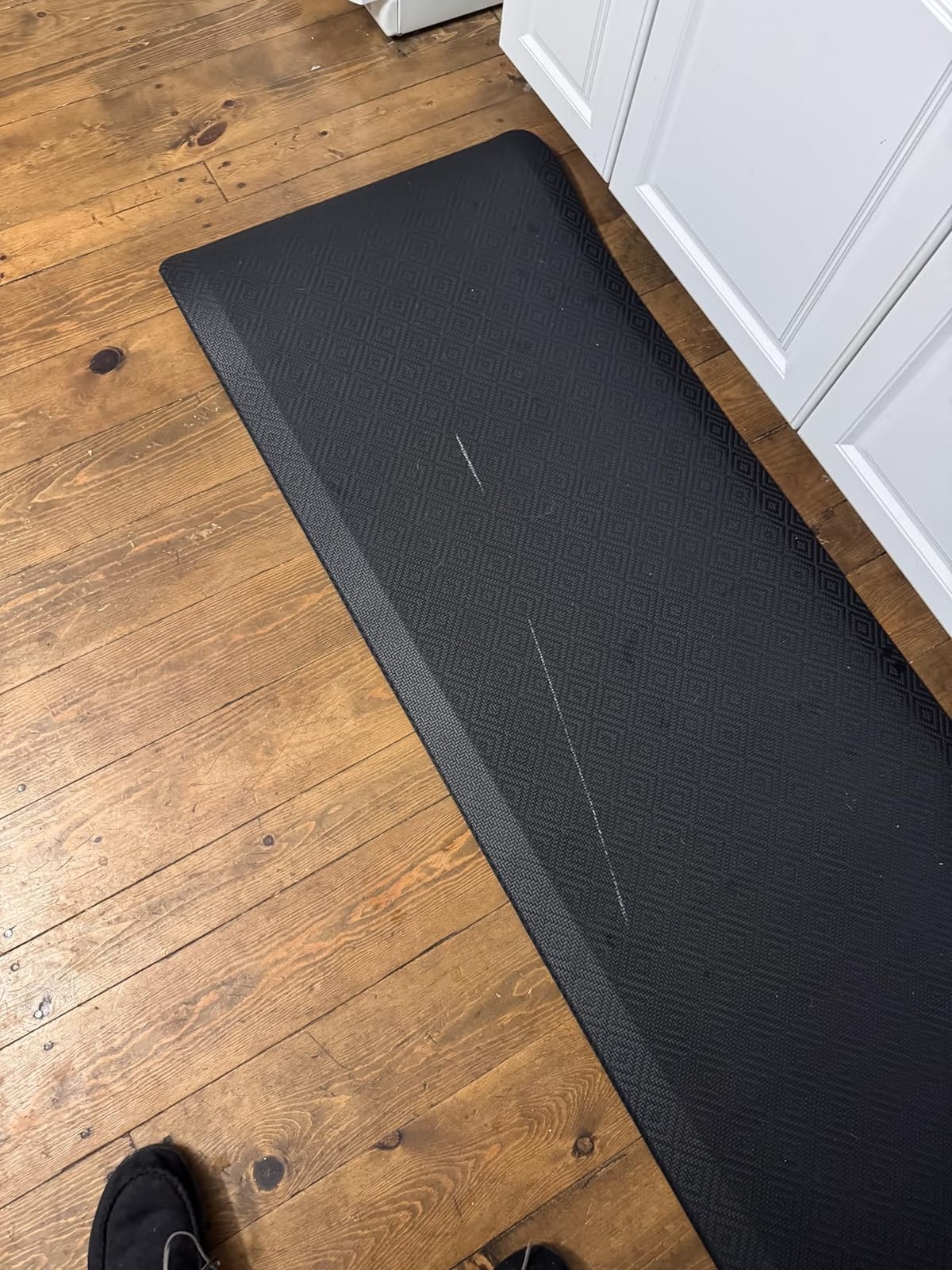 Ophanie Kitchen Mats for Floor,3/4 inch Thick,20x39 Anti Fatigue Cushioned Mat,Kitchen Rugs,Waterproof,Comfort Ergonomic Standing Mat for Office,Home,Sink with 99+ Pairs of Anti-Slip Bottom Ridges customer photo 1