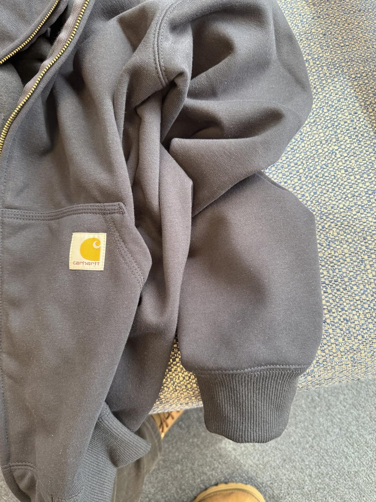 Carhartt Men's Paxton Full-Zip Sweatshirt customer photo 2