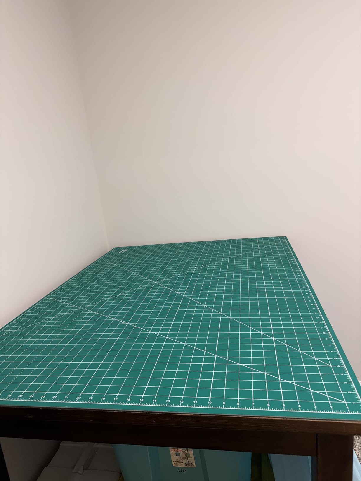 WorkLion Cutting Mat for Sewing: 24''x18'' Double-Sided Sewing Cutting Mat, 5-Ply Rotary Cutting Board for Sewing, Quilting & Crafts, Grey/Black customer photo 1