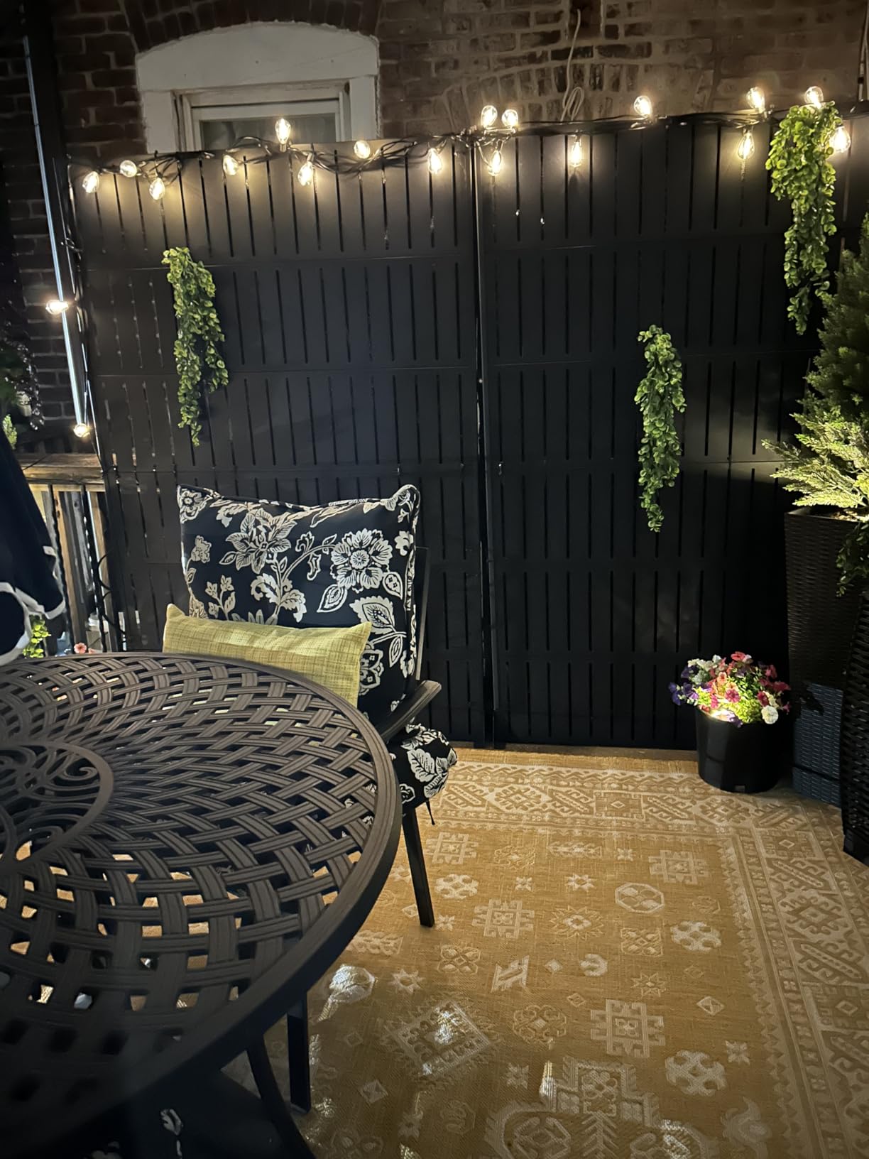 Casaphoria Metal Privacy Screen Outdoor, 72