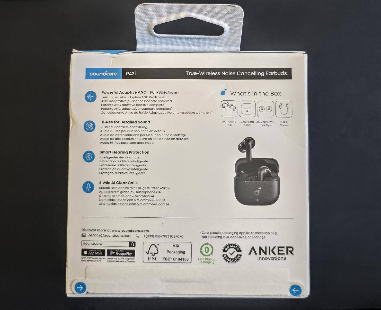 Soundcore Anker P42i Wireless Earbuds with Adaptive ANC for Daily Noise customer photo 2