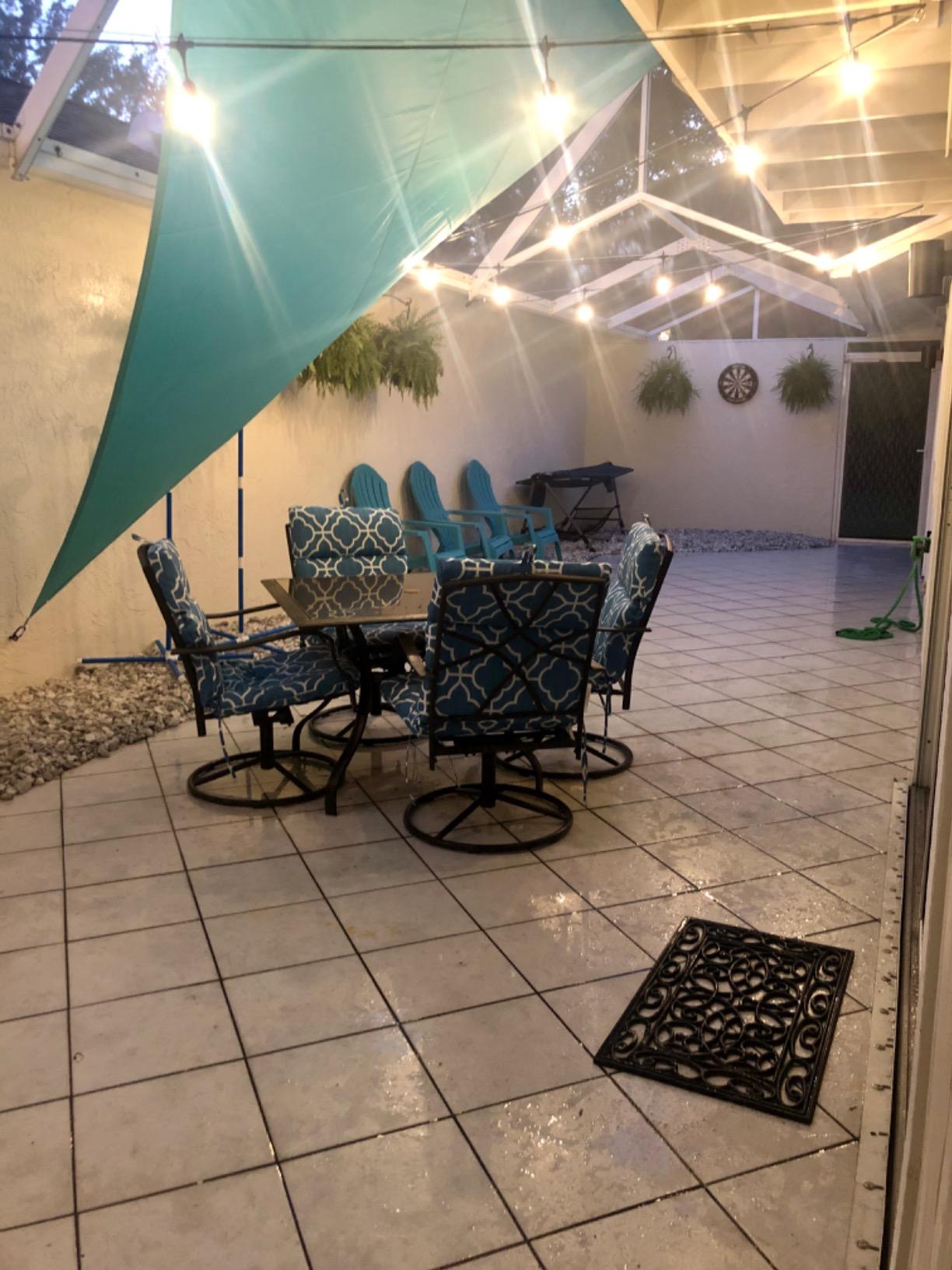 ColourTree Beige 16'x16'x16' Waterproof UPF50 Sun Shade Sail,Triangle Canopy Shelter, 95% UV Blocking for Outdoor Use (Custom Size Supported) customer photo 1