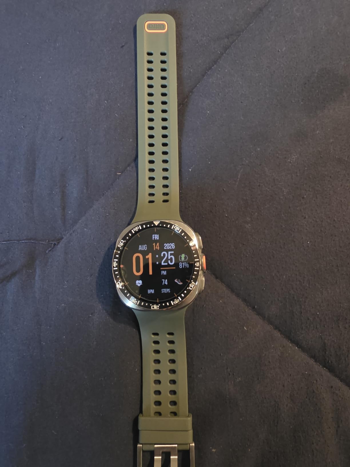 Samsung Galaxy Watch Ultra2, Titanium Gray, 47mm LTE Smartwatch customer photo 2