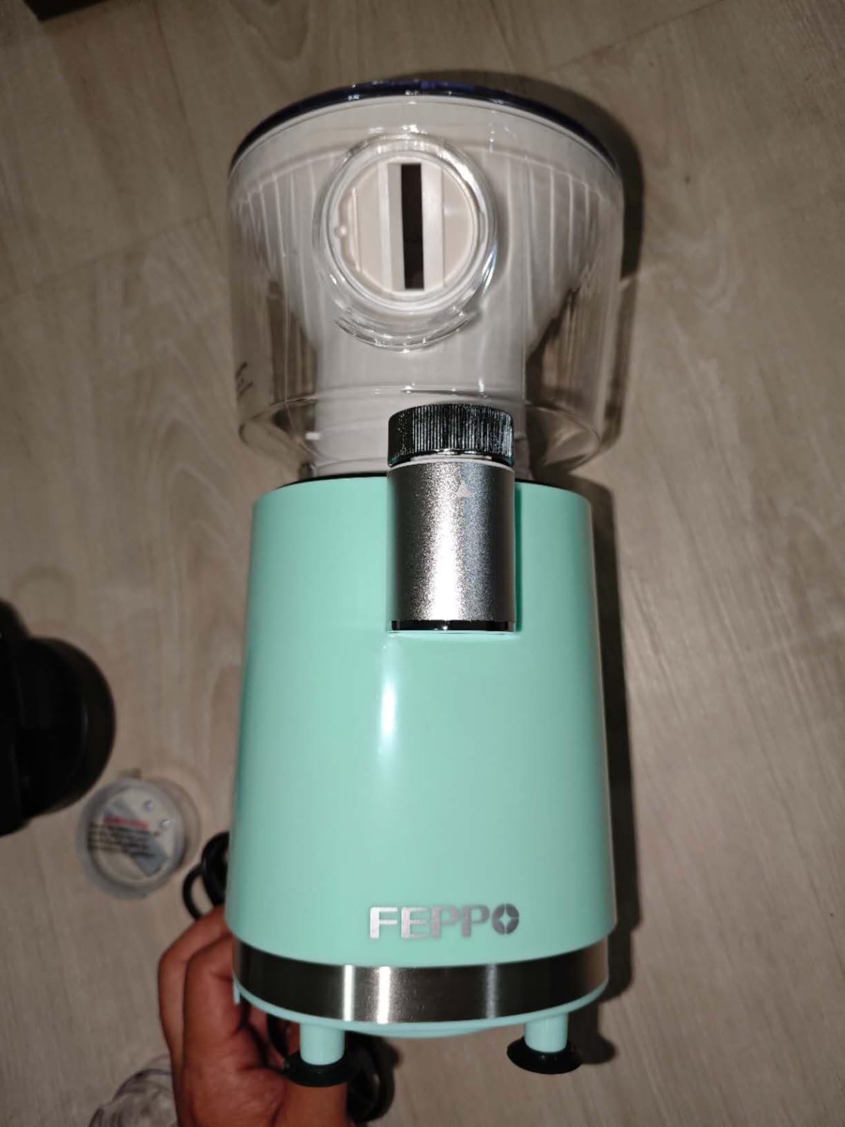 FEPPO Snow Cone Machine & Smoothie Blender 2 in 1, 700W Powerful Shaved Ice Machine Slushine Machine, Frozen Margarita Machine with Stainless Steel Blade, Smoothie Recipe, for Home Kitchen Party customer photo 1