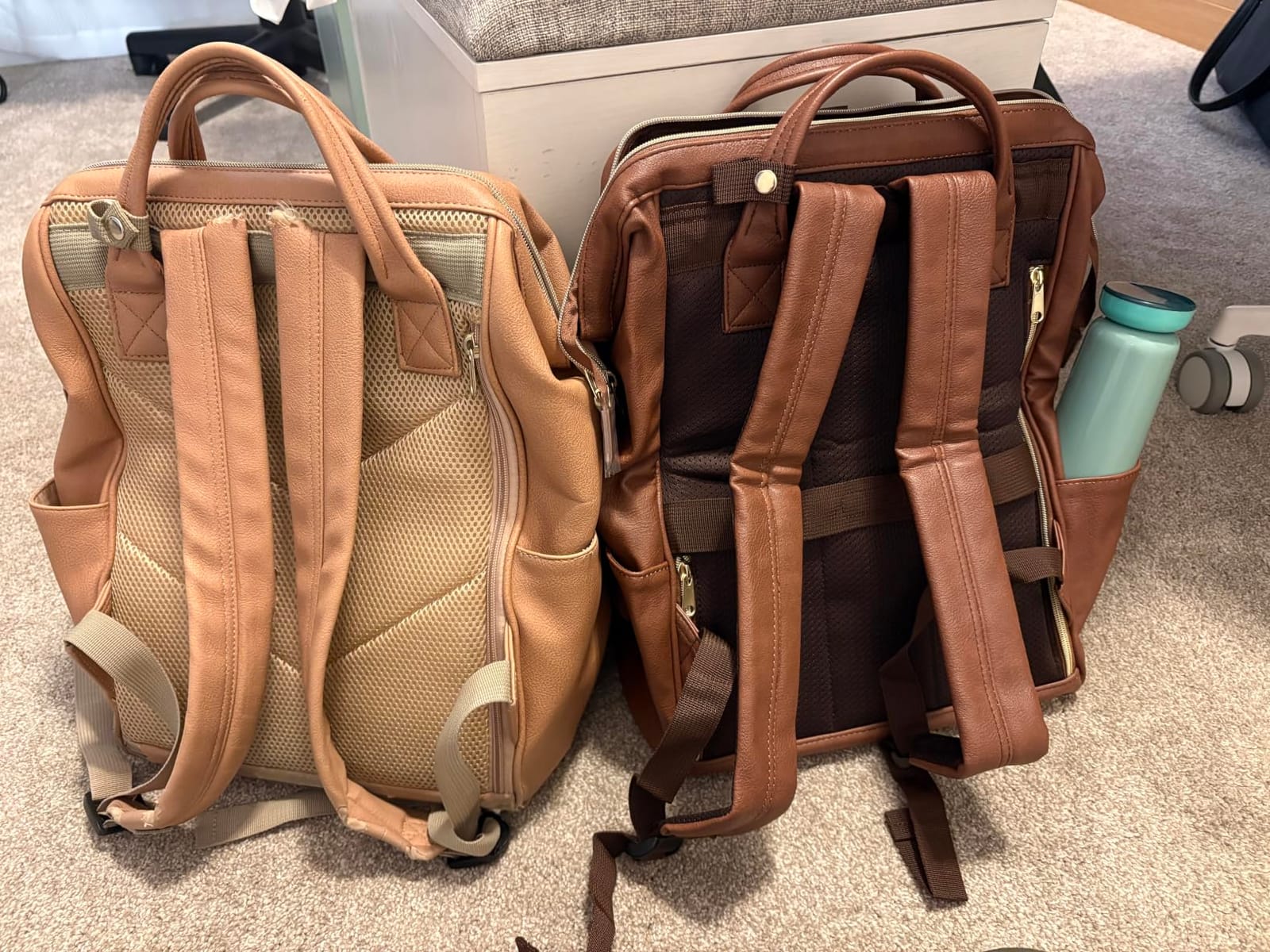 Kah&Kee Leather Laptop Backpack for Women 15 inch Teacher Work Travel Bag customer photo 1