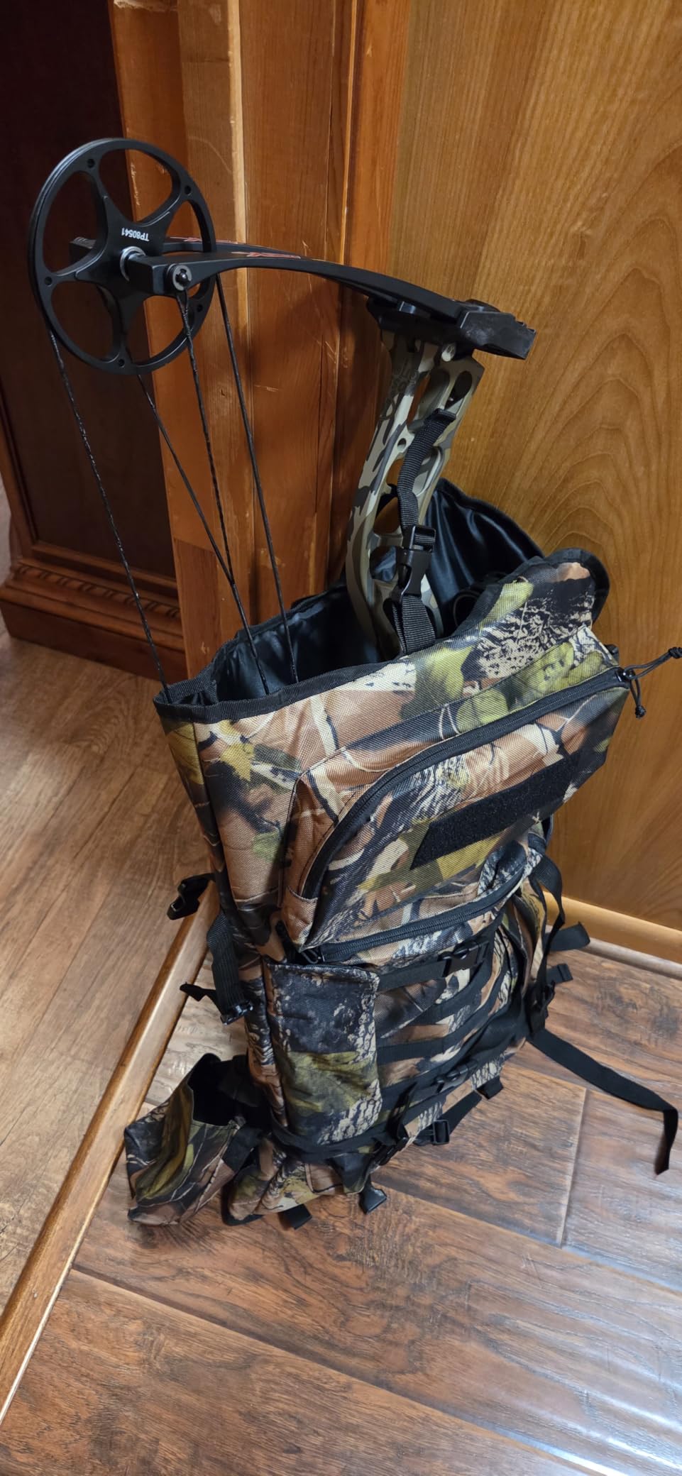 SPG Bow Hunting Backpack for Men, Compound Bow Case for Bowhunters | Archery Bow Backpack with Quiver Pouch Multi-Pocket & Molle Webbing for Archery Hunting Gear Accessories customer photo 2