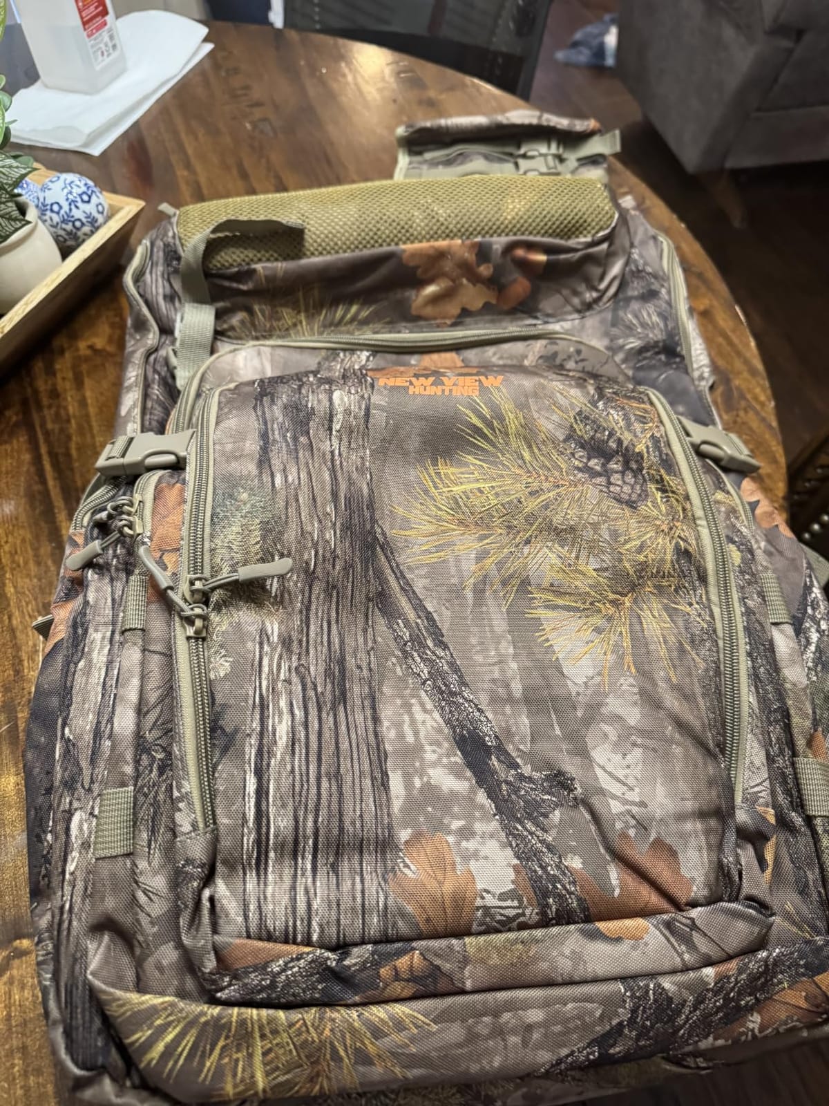NEW VIEW Bow Hunting Backpack for Men, Compound Bow Backpack With Quiver | Camo Compound Bow Case with Multiple Pockets, Waterproof for Elk & Deer Hunt customer photo 2