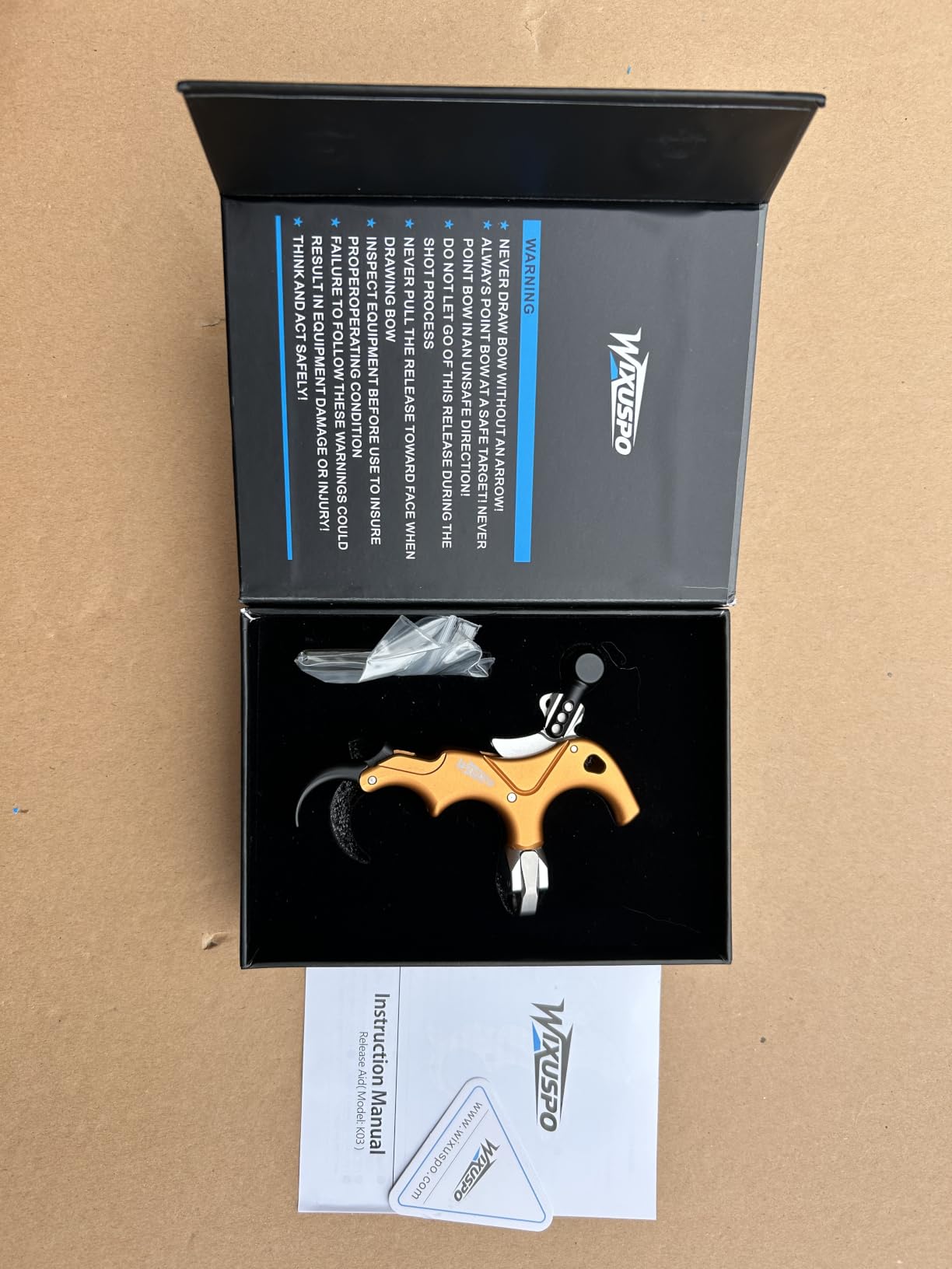 360° Adjustable 3/4 Finger Archery Thumb Release Aids | Adjustable trigger tension system, 360° rotating jaw reduces D-ring wear, CNC aluminum for Compound Bow hunting & target customer photo 1