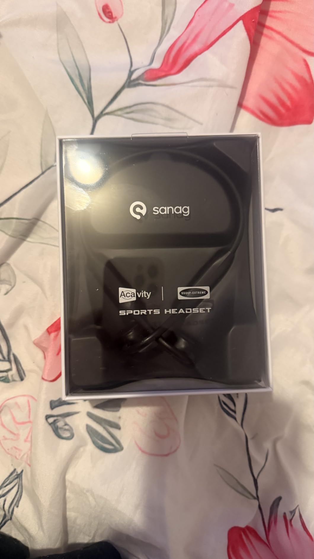 Sanag Swimming Bone Conduction Headphones Earbuds IPX8 Waterproof Underwater 8H Playtime Wireless Bluetooth Earphones with 32GB MP3 for Running Cycling Sport, Black customer photo 1
