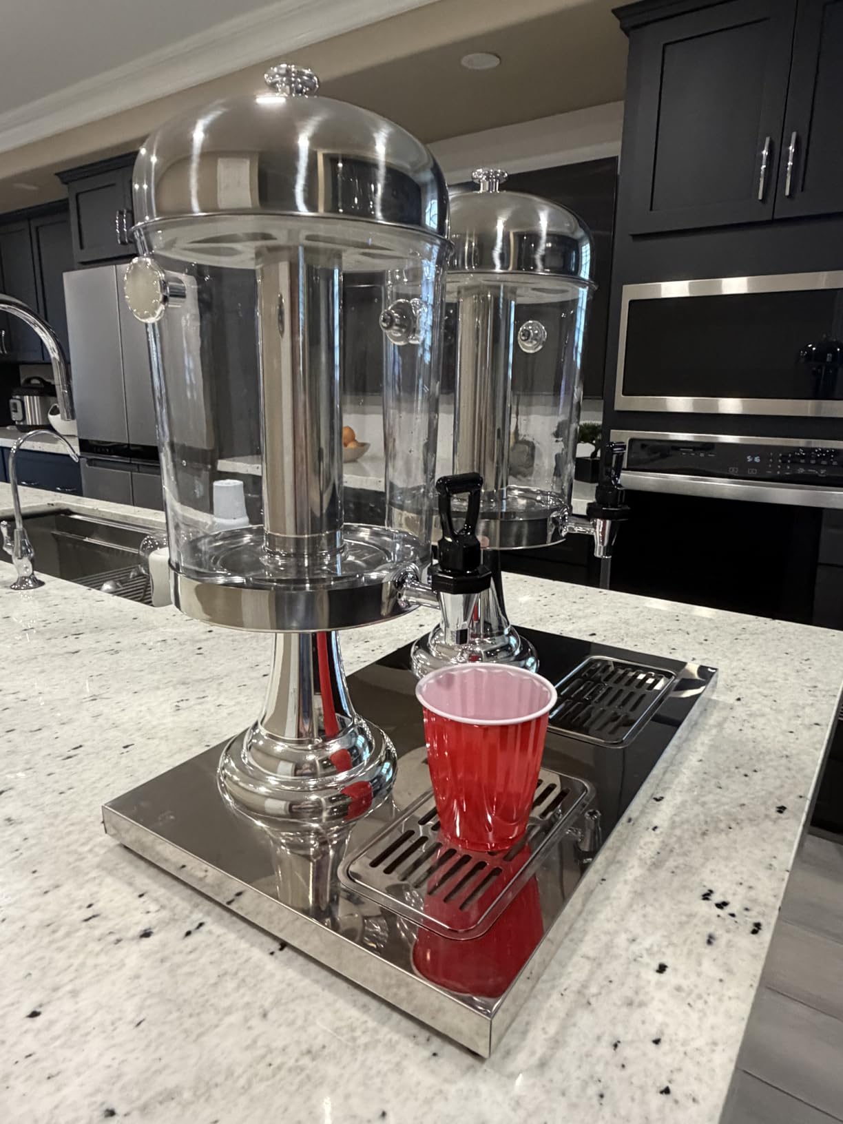 4.4Gallon Beverage Dispenser, Stainless Steel Drink Dispensers for Parties customer photo 1