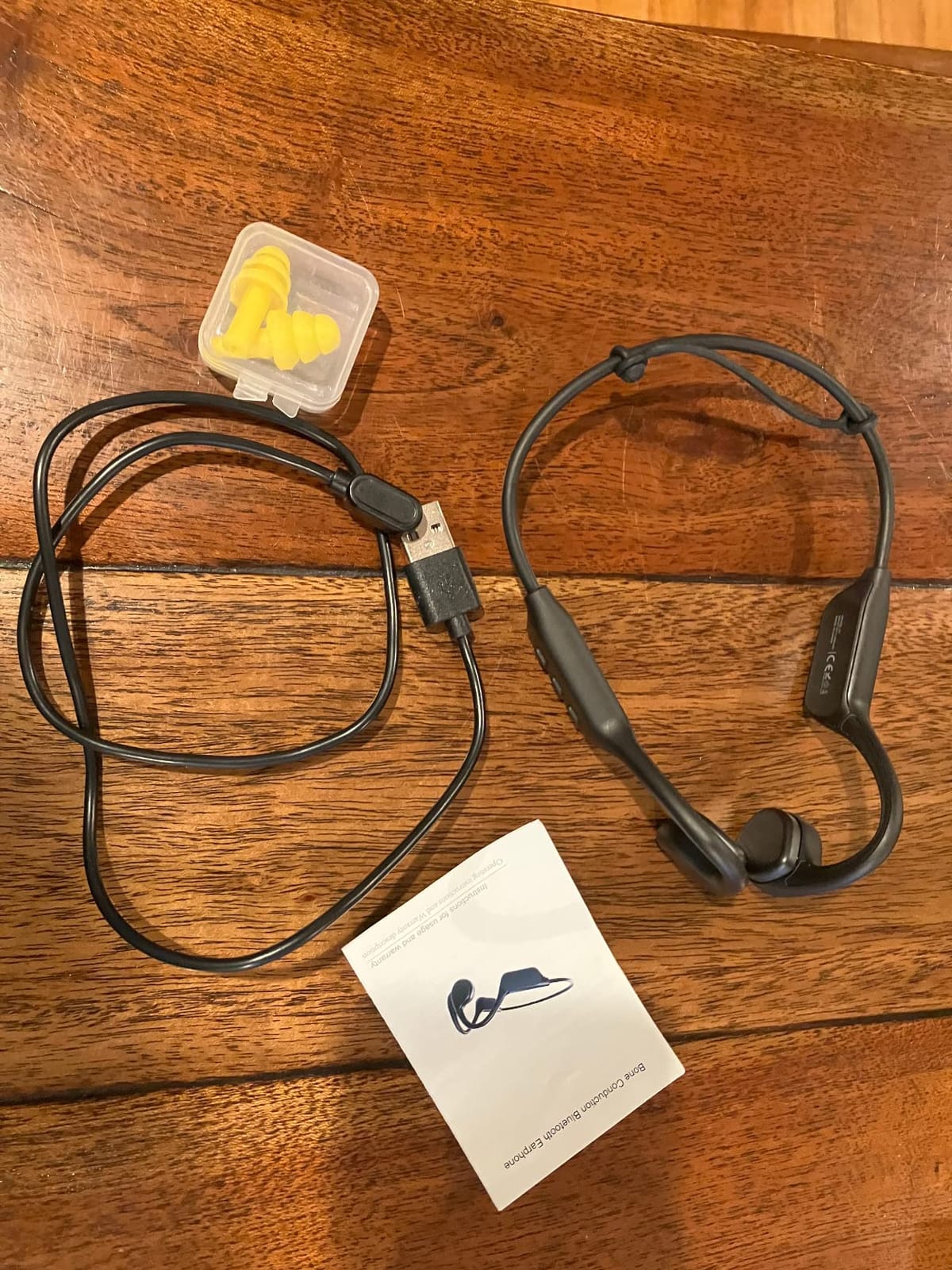 Swimming Headphones,IPX8 Waterproof Bone Conduction Headphones with 32GB Built-in Memory,Underwater Earphones for Swimming,Bluetooth 5.4 Open-Ear Sport Earbuds for Running, Cycling customer photo 1