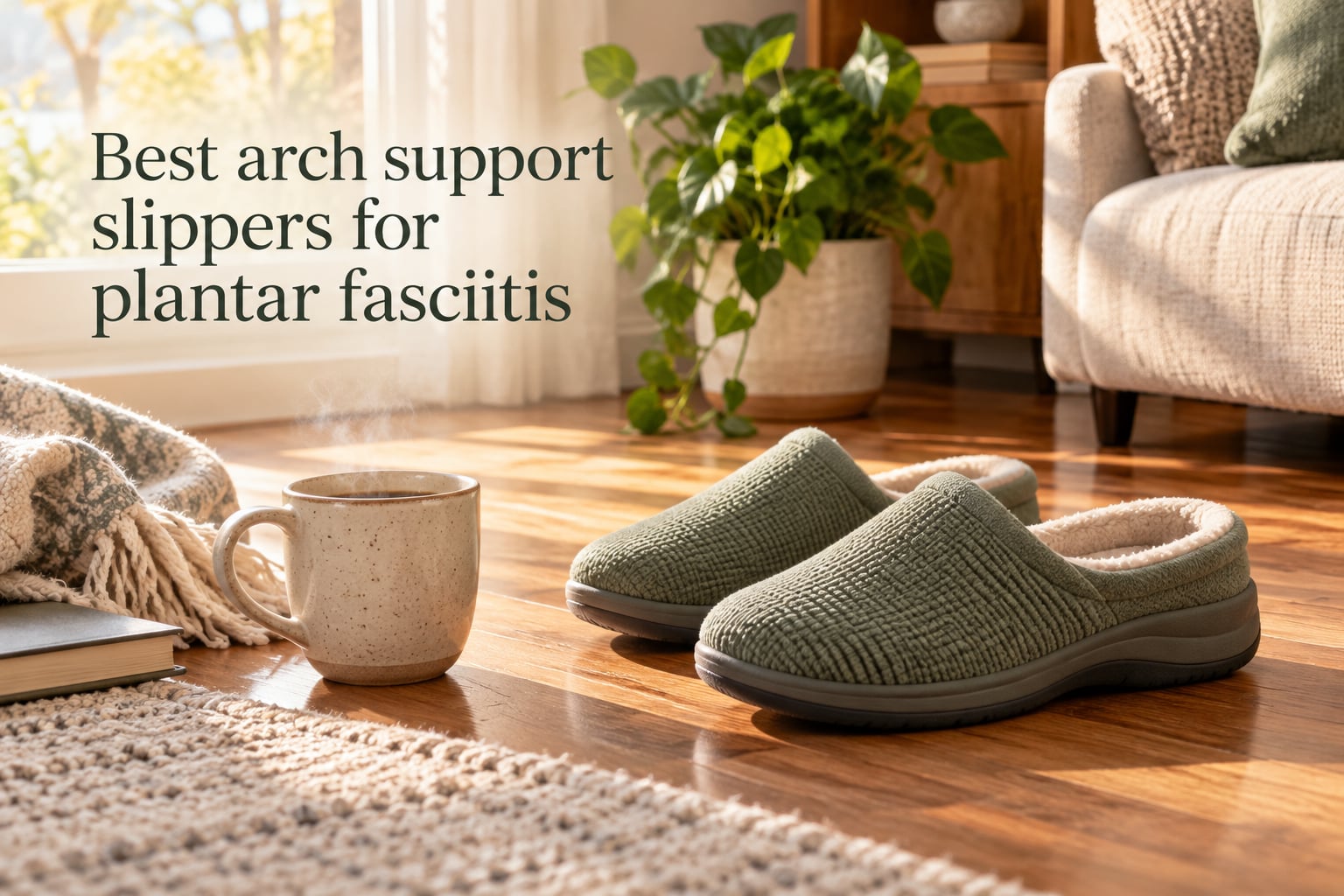 Best arch support slippers for plantar fasciitis