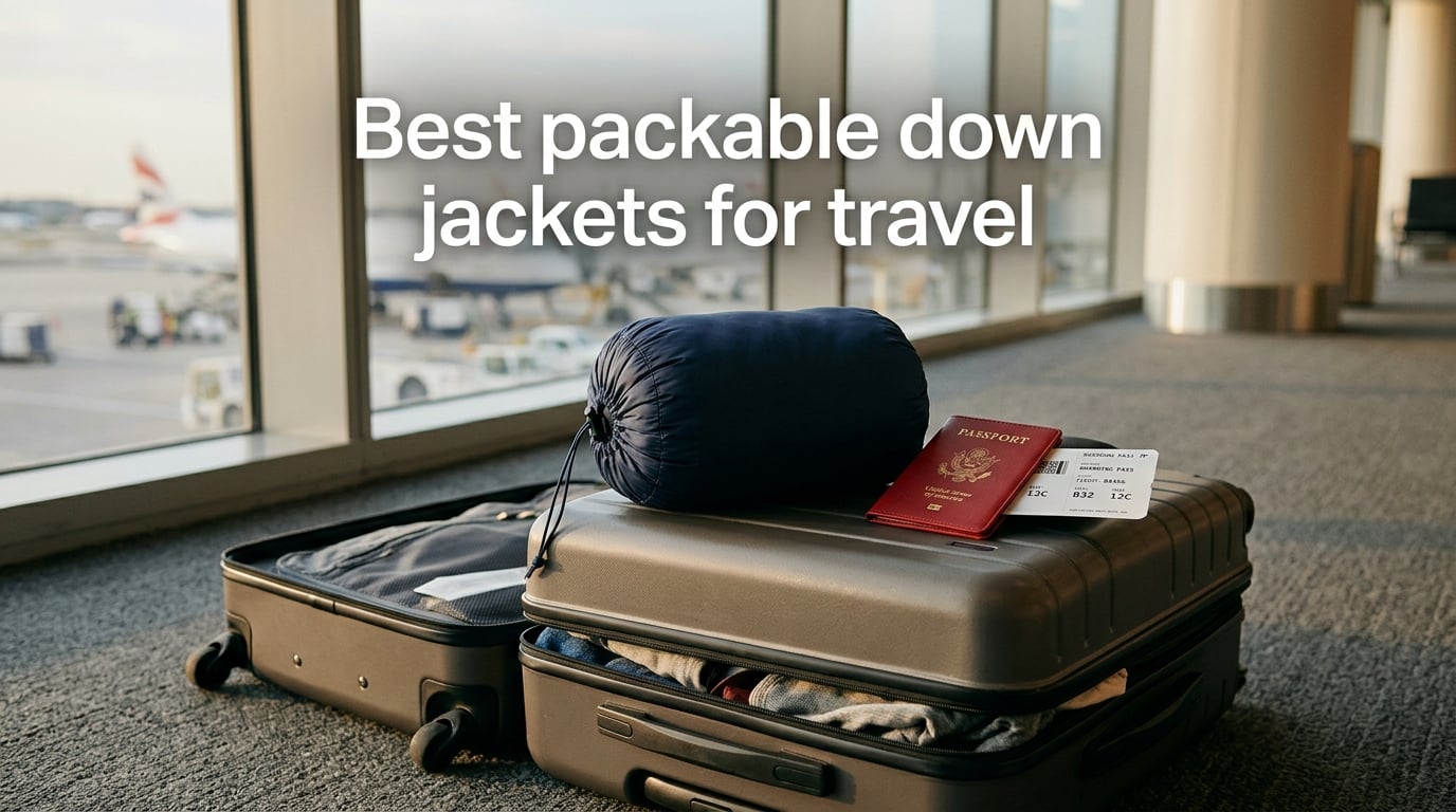 Best packable down jackets for travel