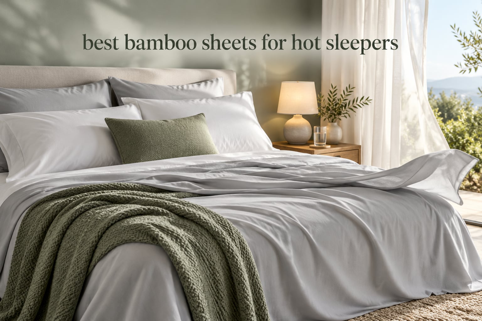 best bamboo sheets for hot sleepers