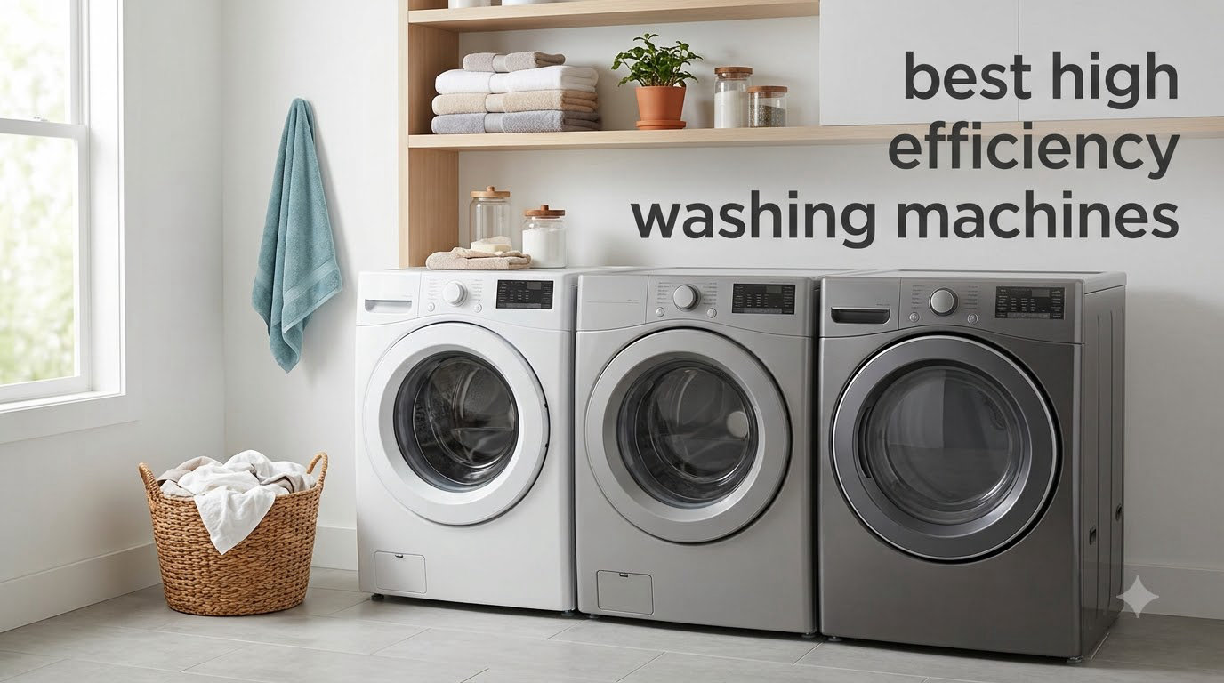 best high efficiency washing machines