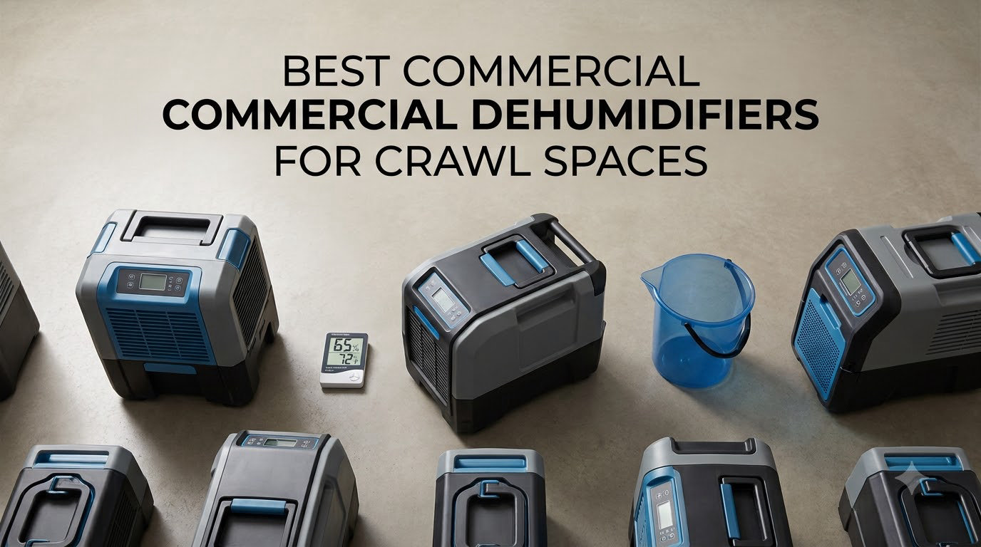best commercial dehumidifiers for crawl spaces