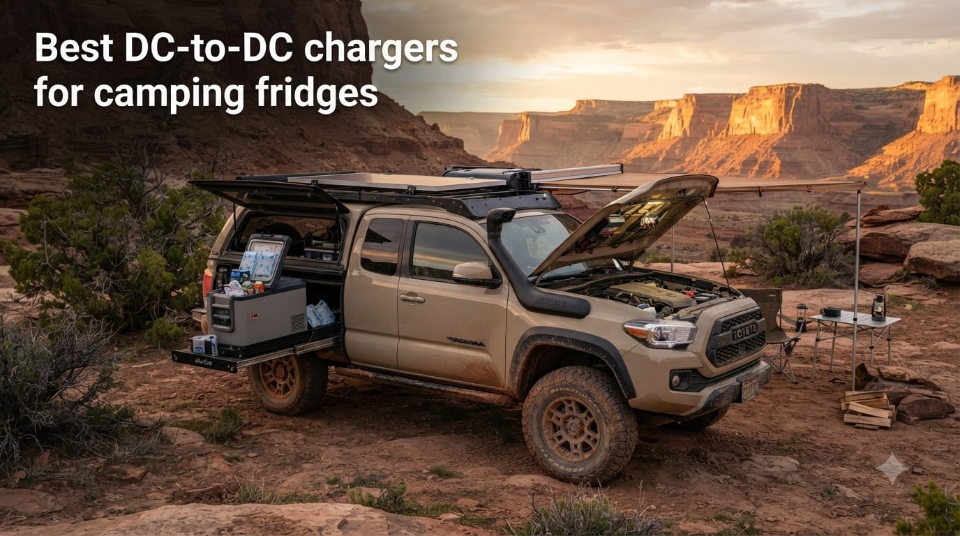Best DC-to-DC chargers for camping fridges