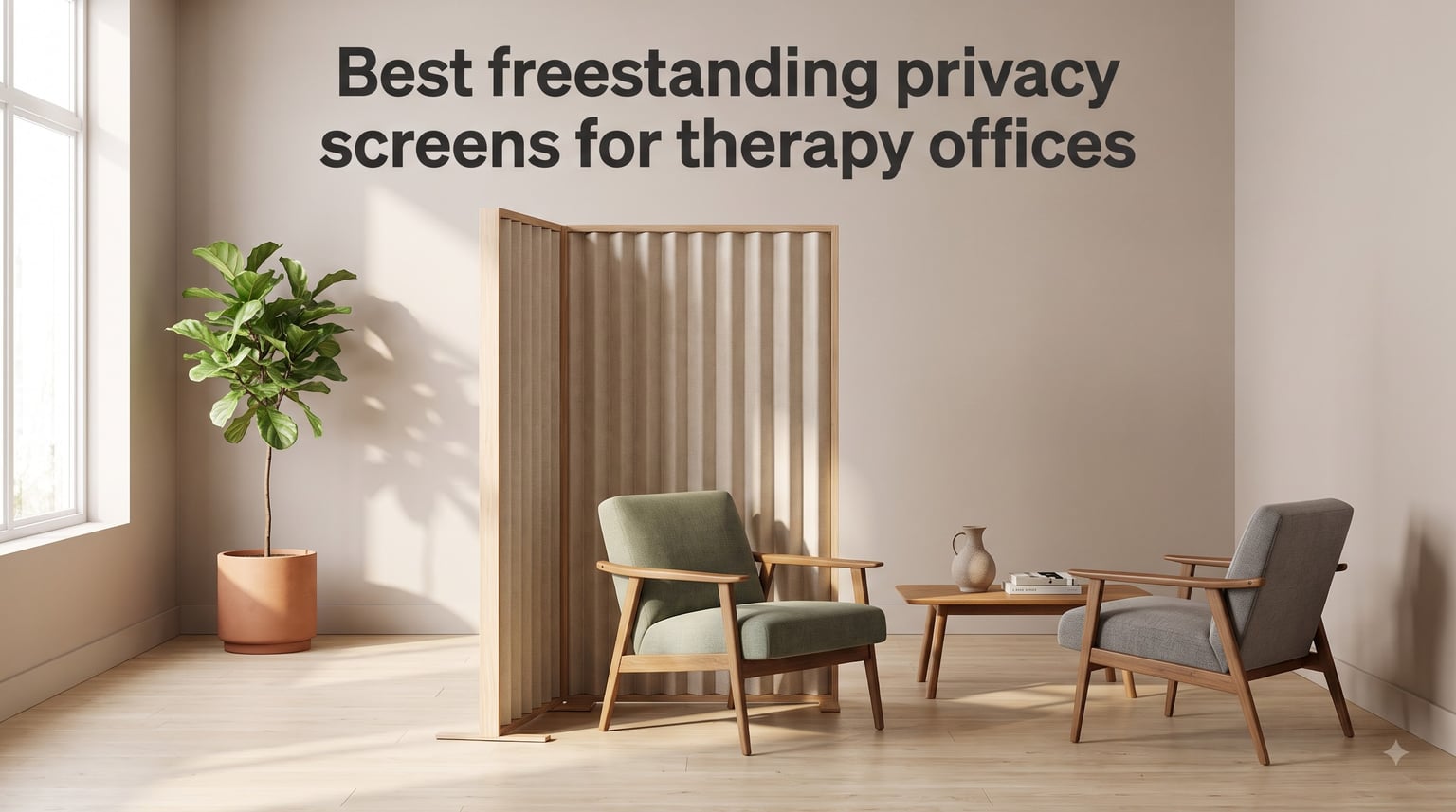 Best freestanding privacy screens for therapy offices
