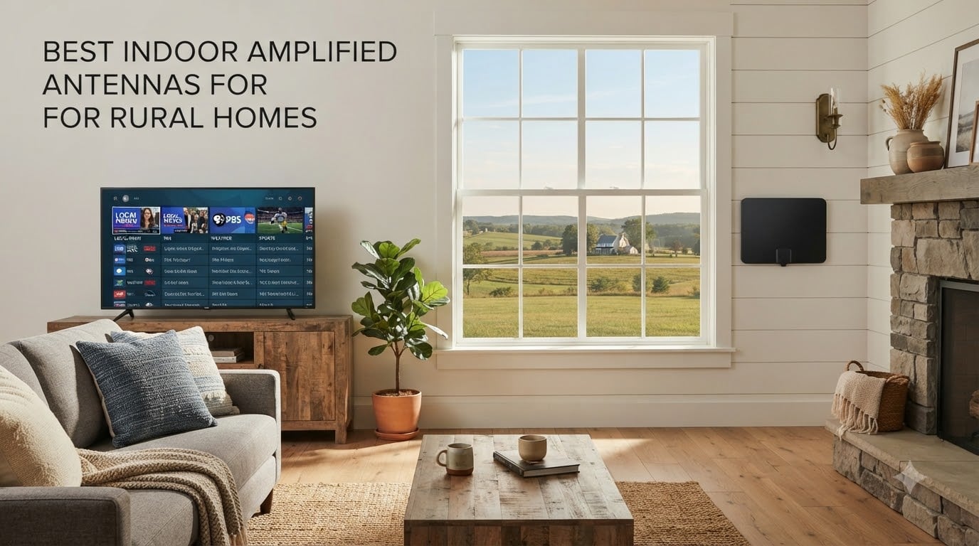 Best indoor amplified antennas for rural homes