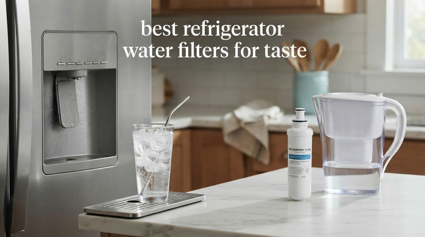 best refrigerator water filters for taste