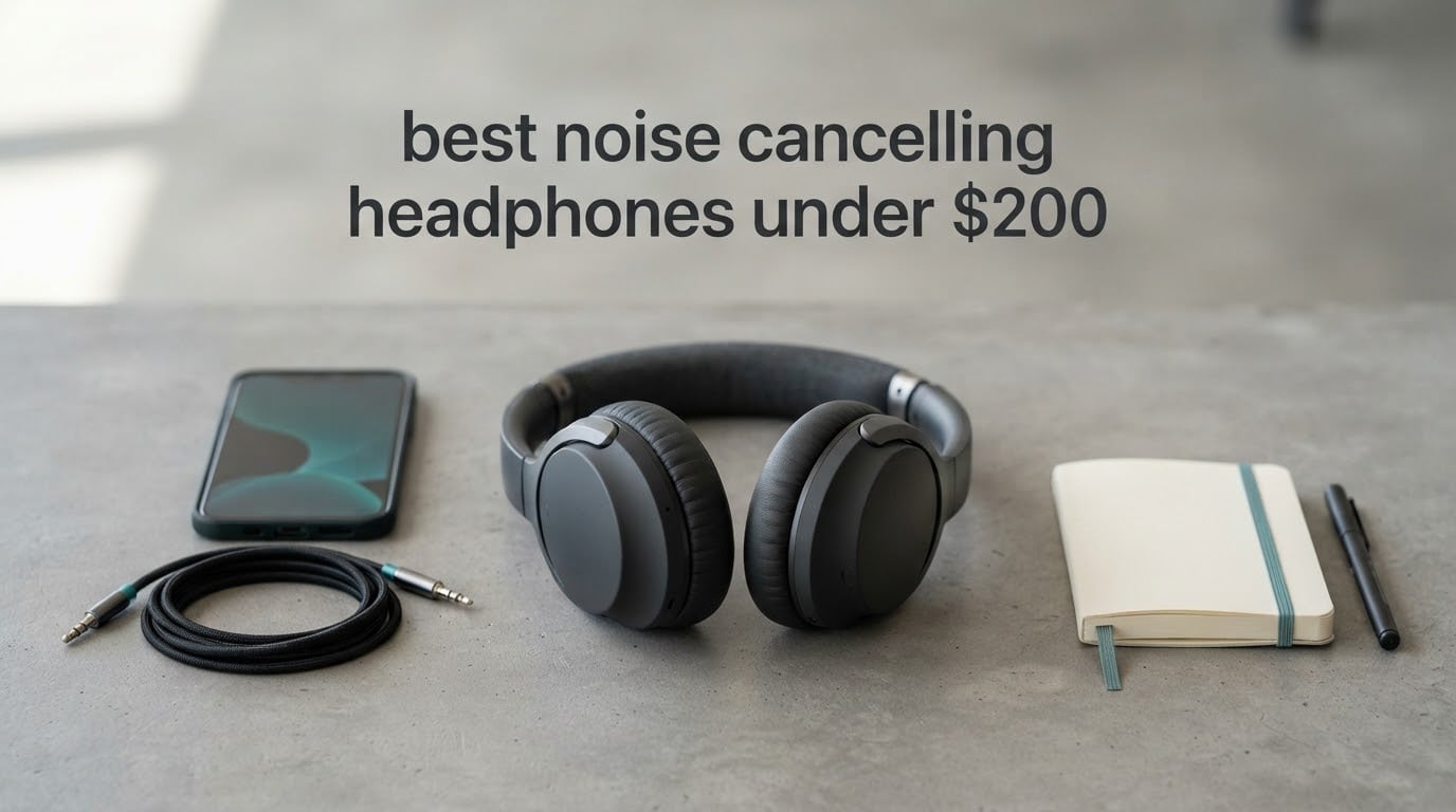 best noise cancelling headphones under $200