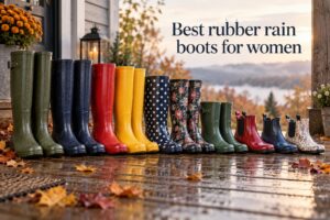 Best rubber rain boots for women