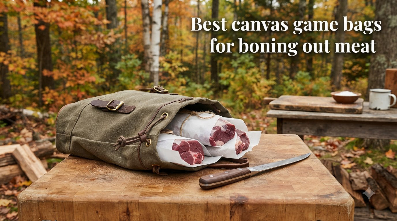 Best canvas game bags for boning out meat