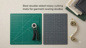 Best double-sided rotary cutting mats for garment sewing studios