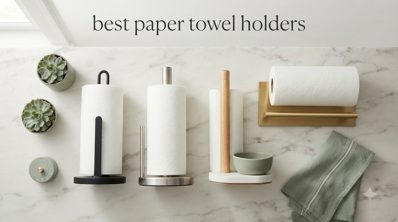 best paper towel holders