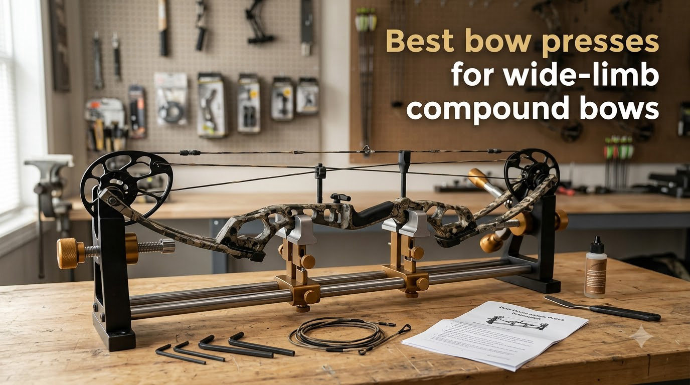 Best bow presses for wide-limb compound bows