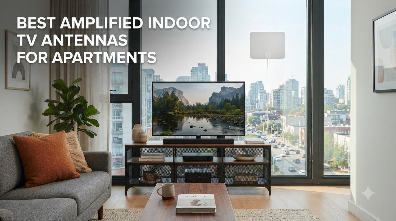 Best amplified indoor TV antennas for apartments