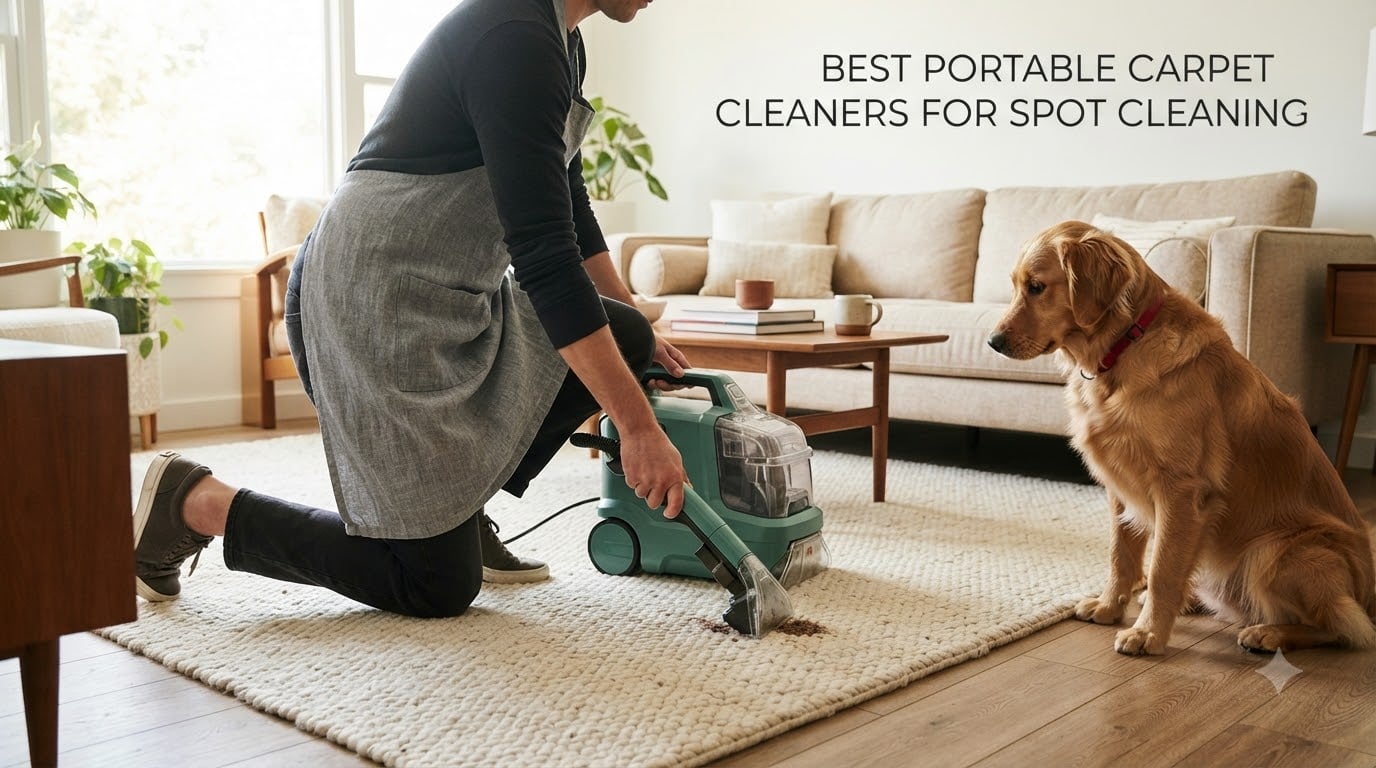 best portable carpet cleaners for spot cleaning