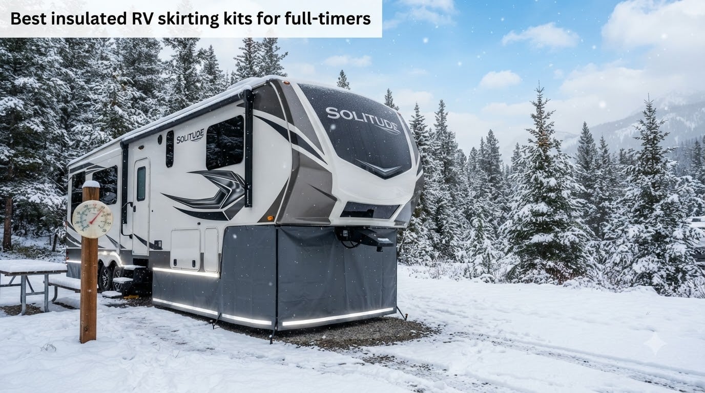 Best insulated RV skirting kits for full-timers