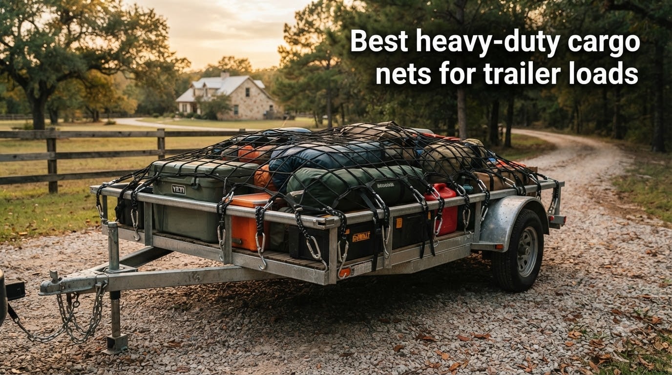 Best heavy-duty cargo nets for trailer loads
