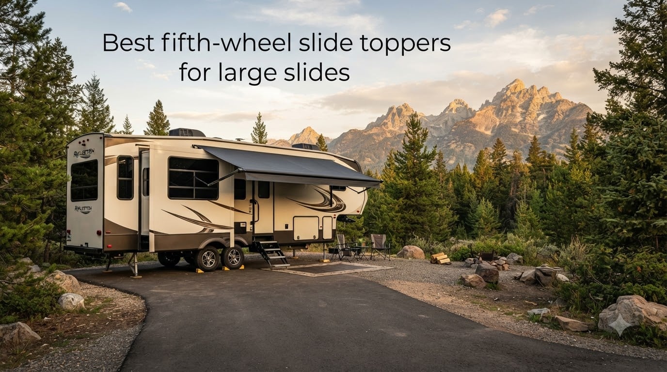 Best fifth-wheel slide toppers for large slides