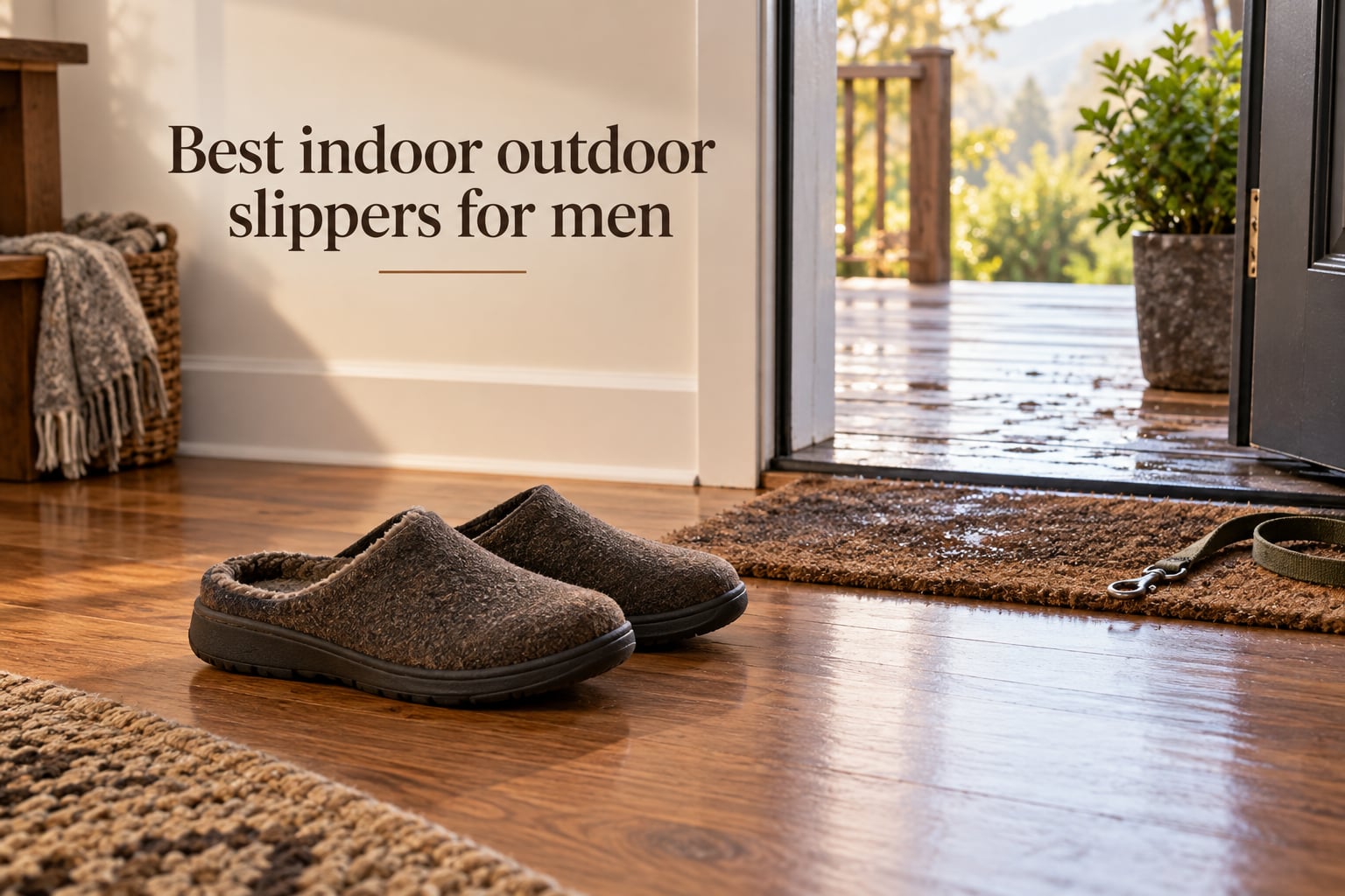 Best indoor outdoor slippers for men