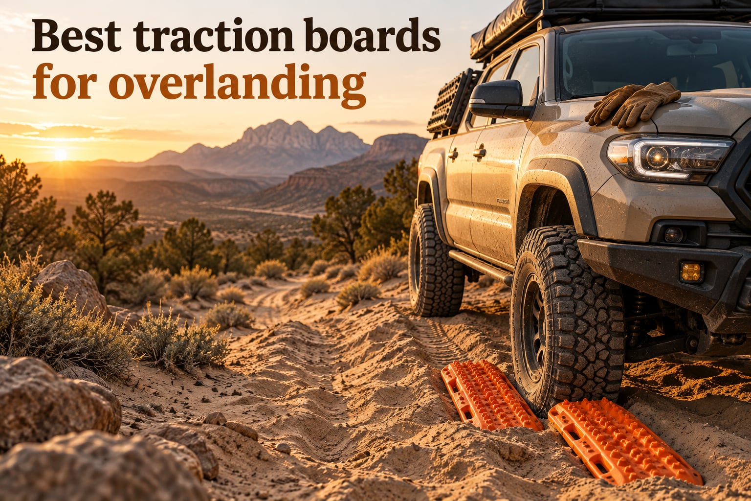 Best traction boards for overlanding