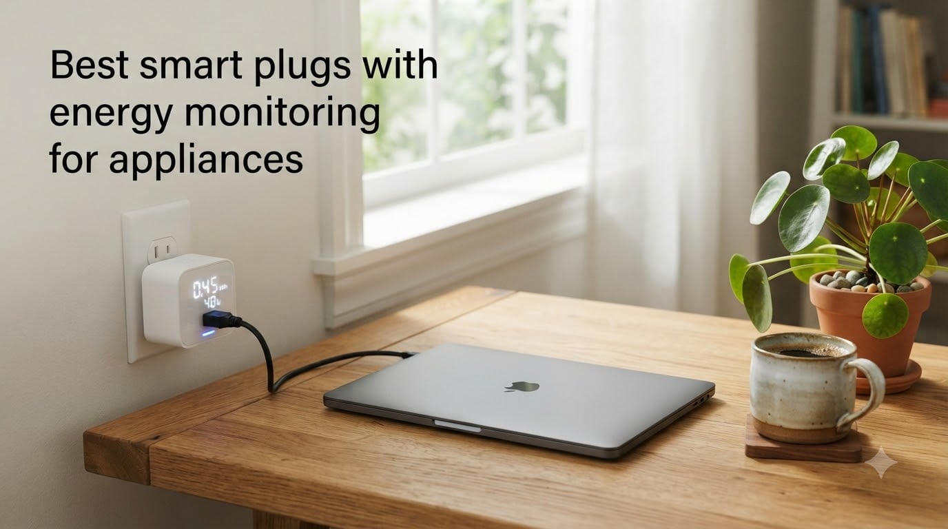 Best smart plugs with energy monitoring for appliances