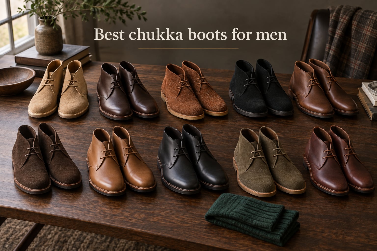 Best chukka boots for men