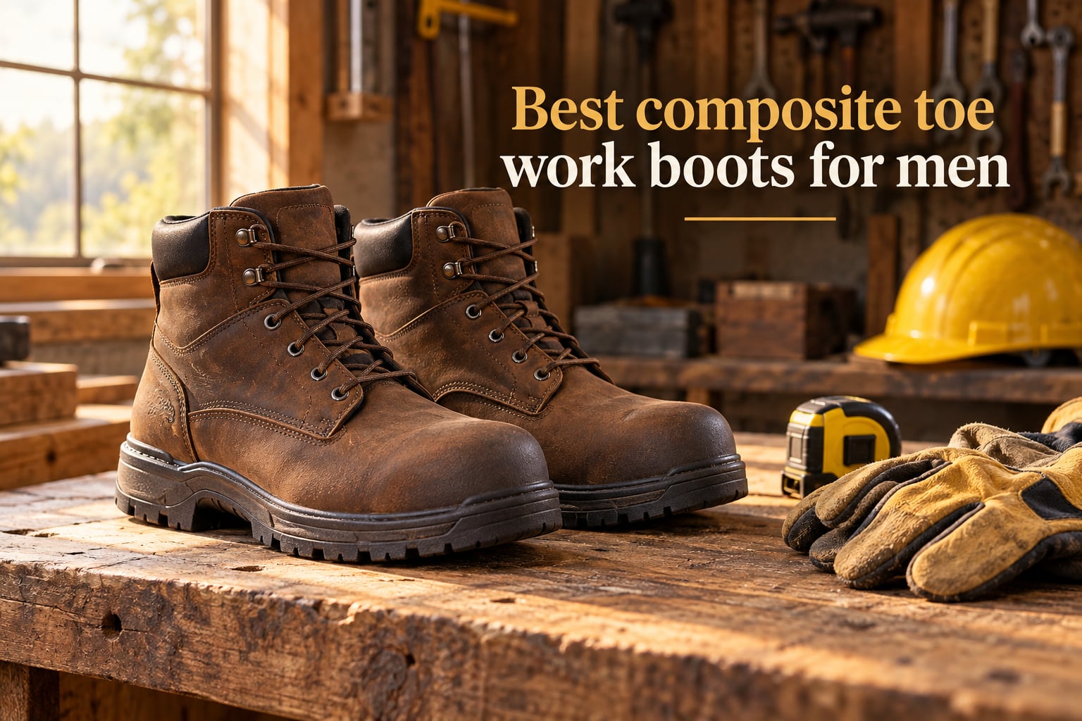 Best composite toe work boots for men