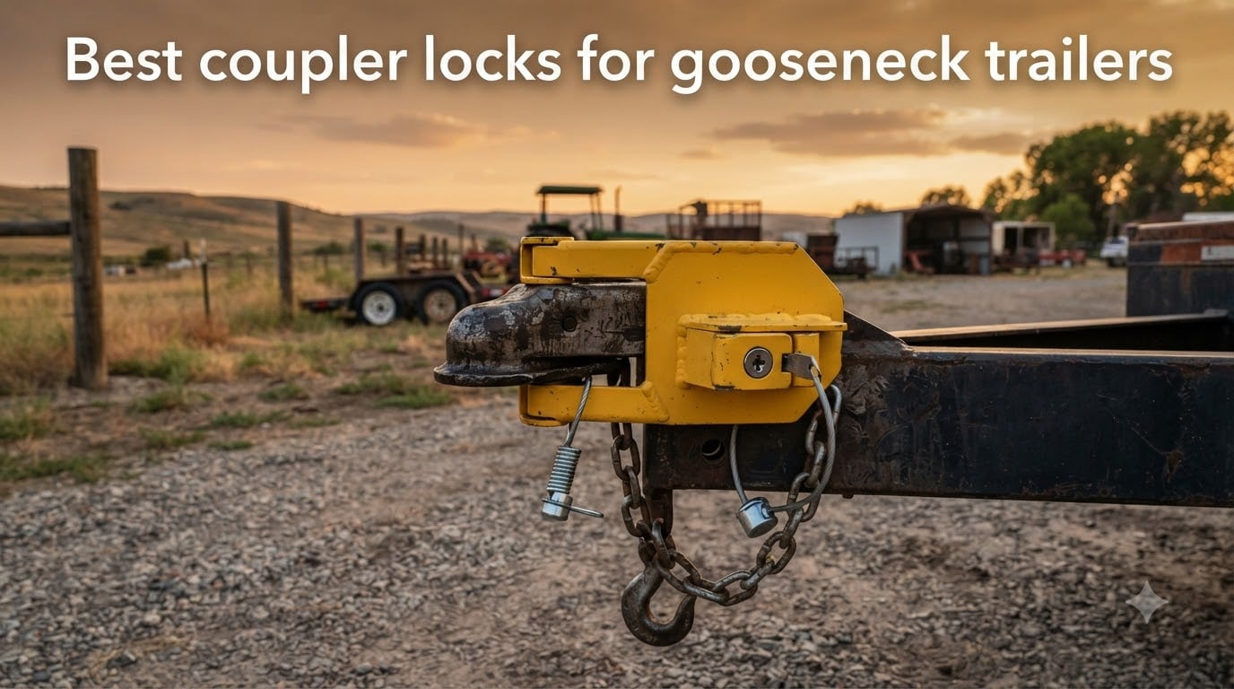 Best coupler locks for gooseneck trailers