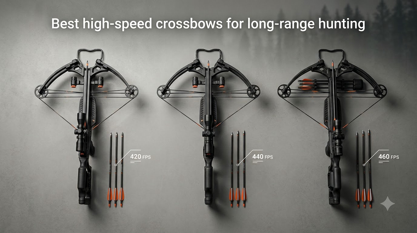 Best high-speed crossbows for long-range hunting