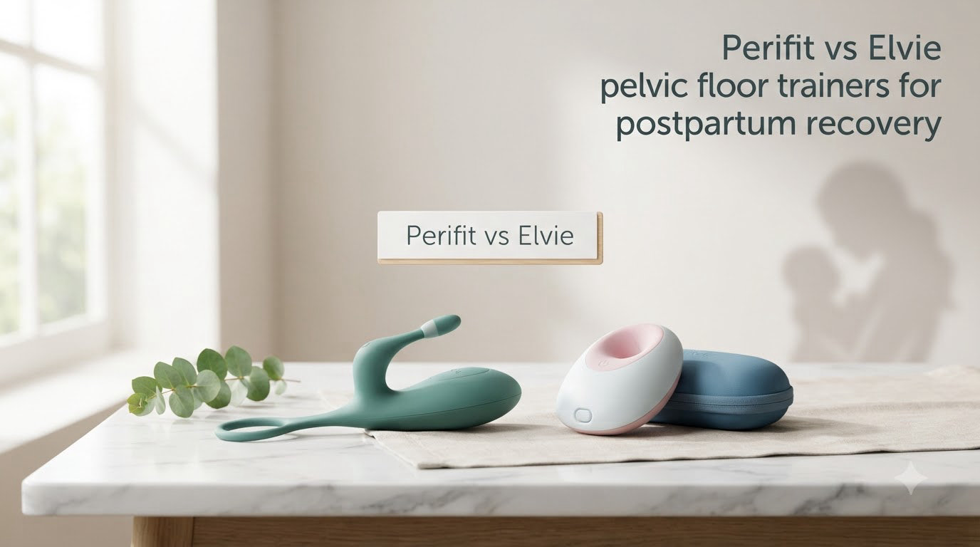 Perifit vs Elvie pelvic floor trainers for postpartum recovery