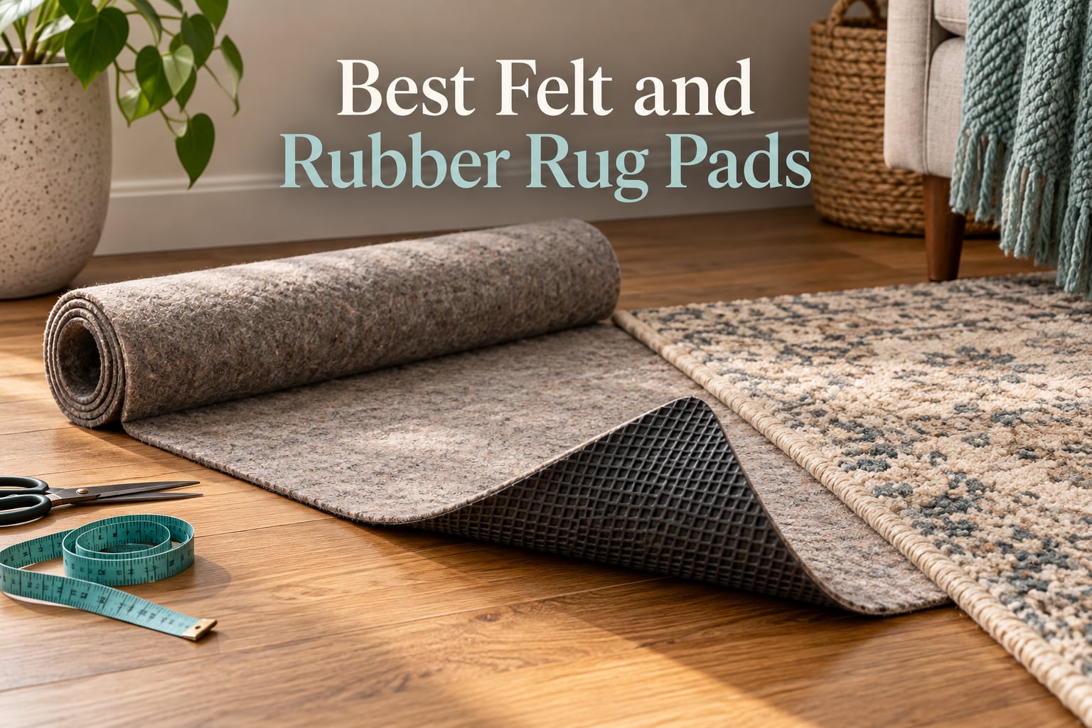 Best Felt and Rubber Rug Pads