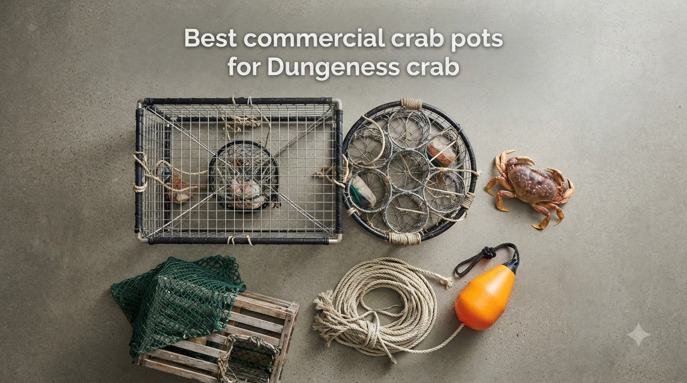 Best commercial crab pots for Dungeness crab